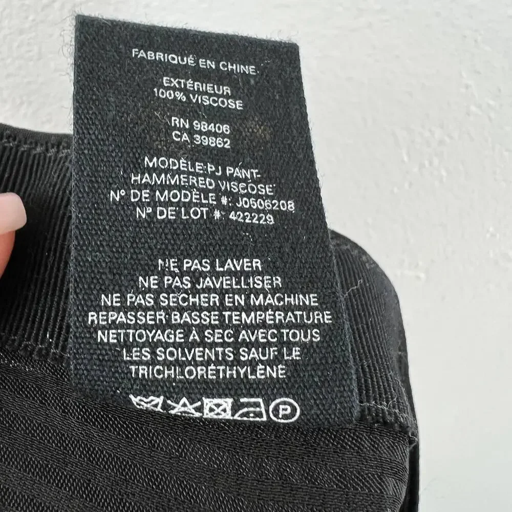 Theory black pajama