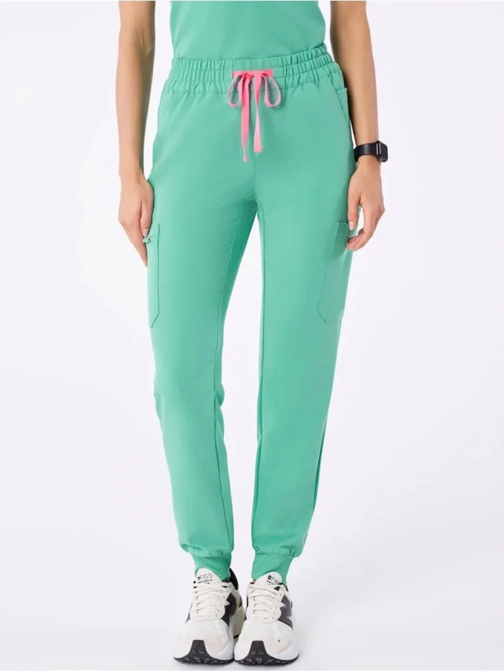 Never Worn Figs Surgical Green Uman Relaxed Jogger Scrub Pants size: 2XL petite