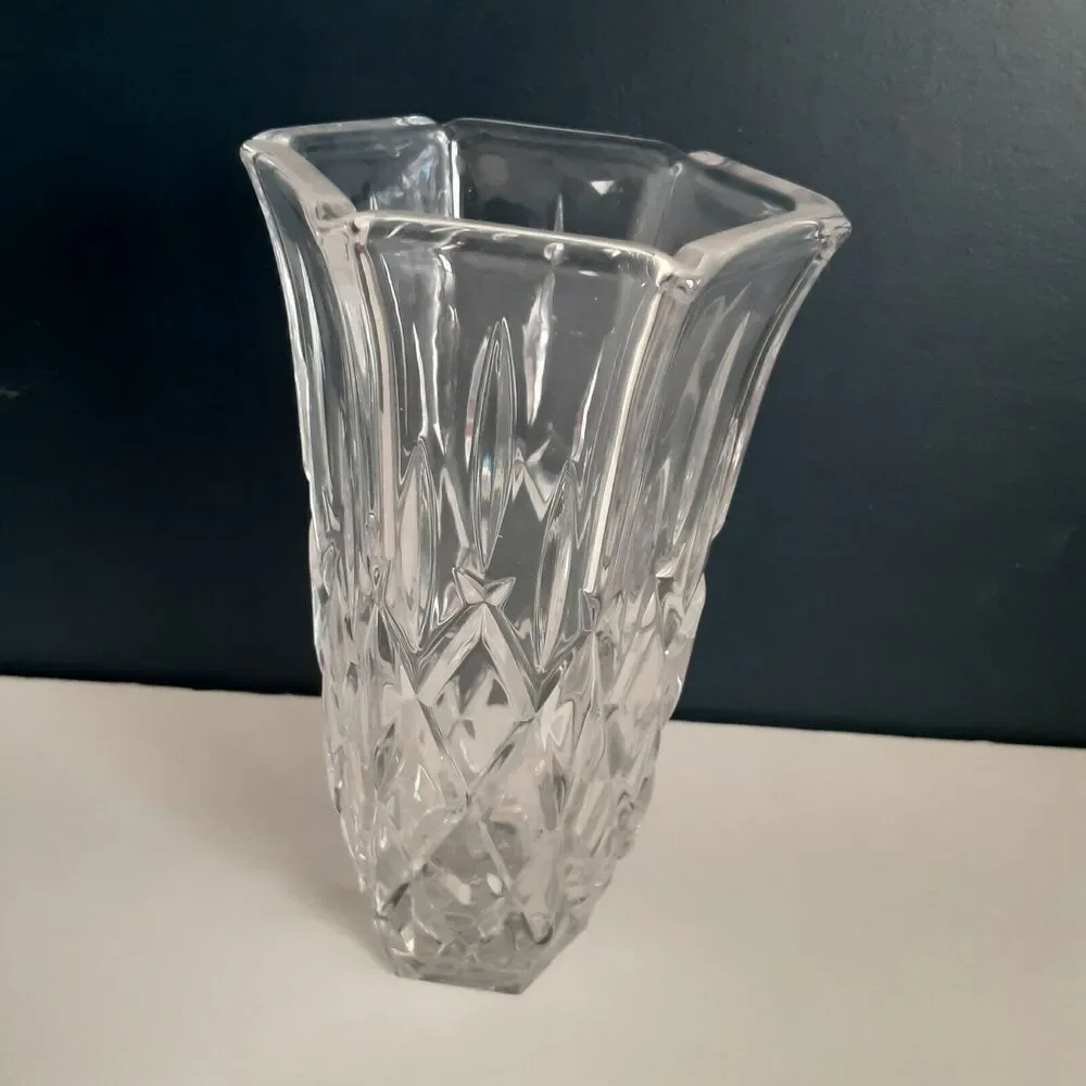 Gorman Lady Anne Crystal Vase 6.5