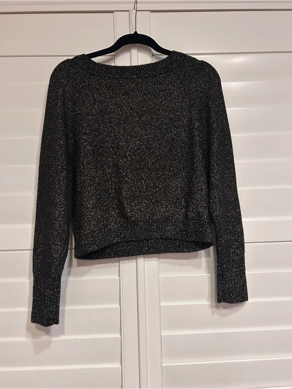 Express cropped crewneck