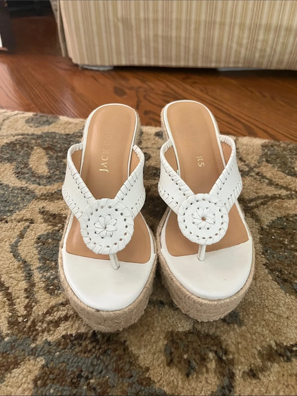 Jack Rogers classic white