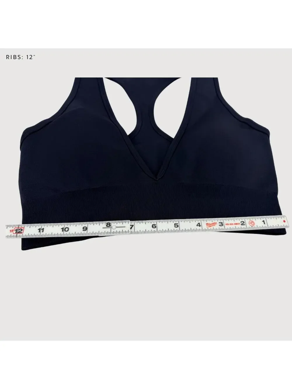 Csb black racerback