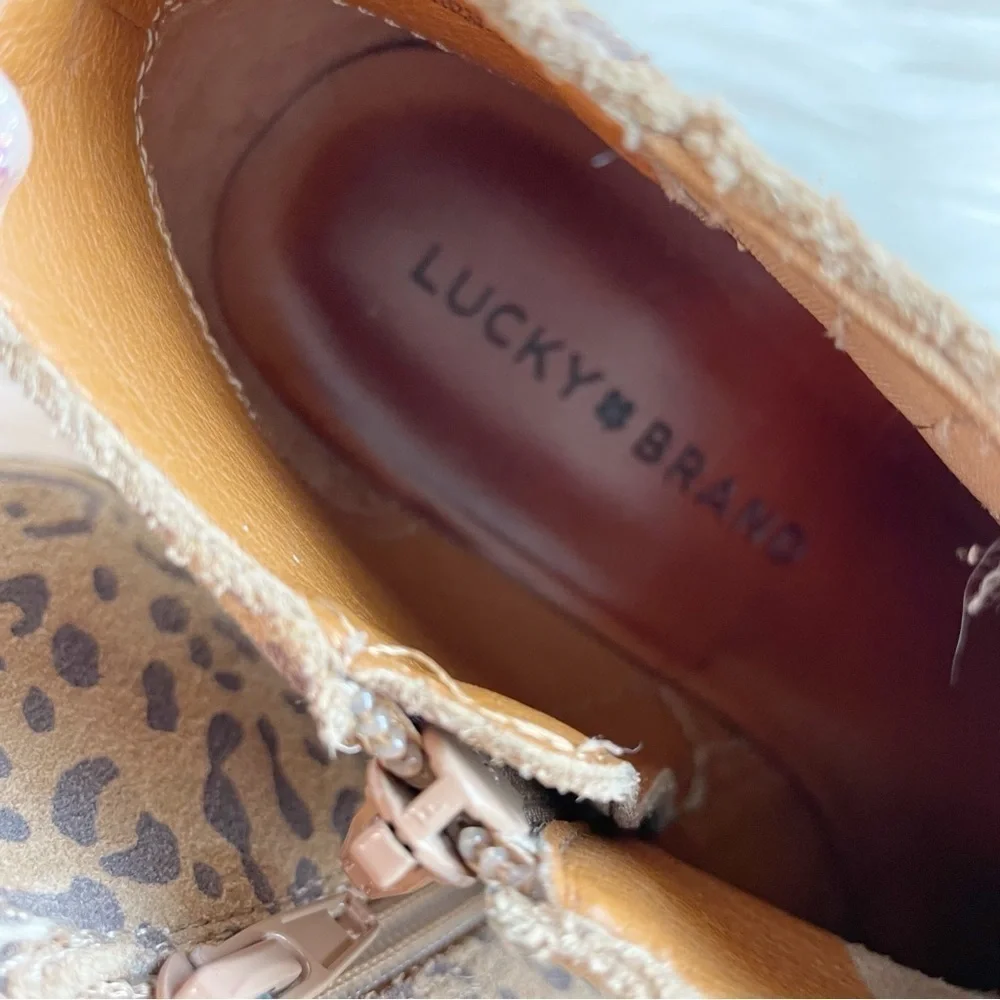 Lucky Brand genuine suede