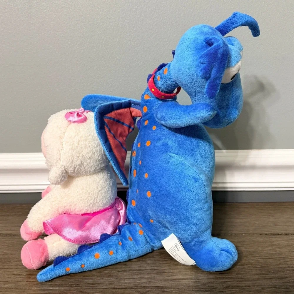 Disney Doc McStuffins Stuffy Dragon & Lambie Plush Set Disney Junior Toys 2pc