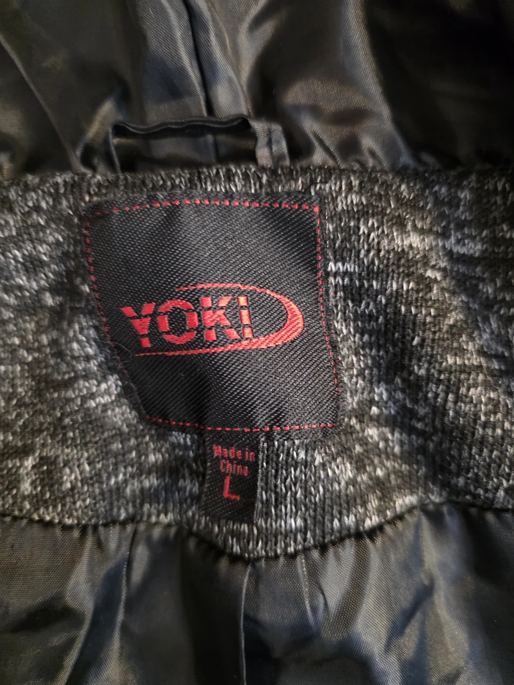 Yoki charcoal hooded