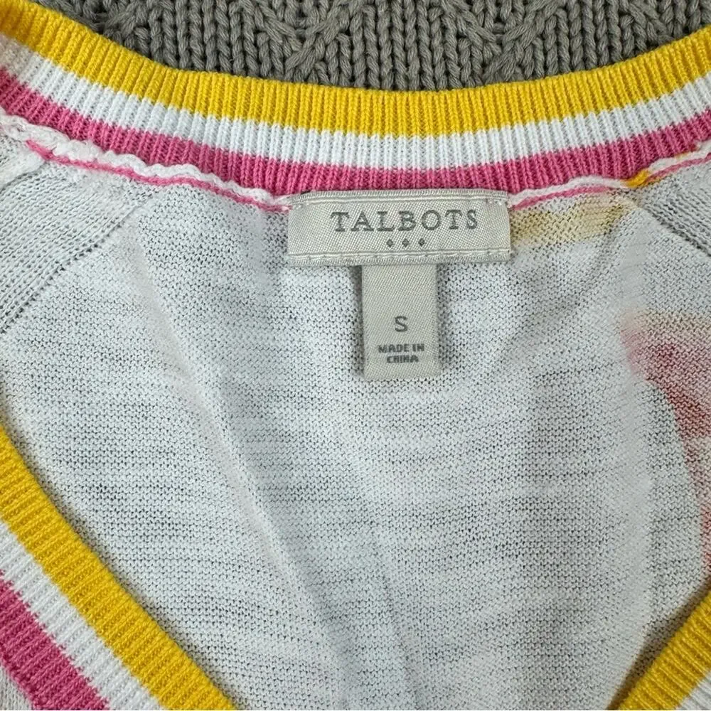 Talbots vibrant floral