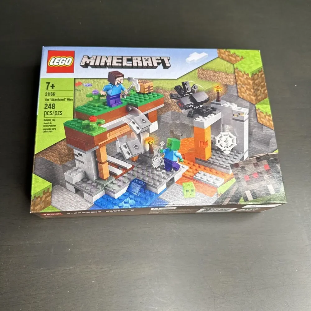 21166 LEGO Minecraft The ABANDONED MINE New Sealed Box