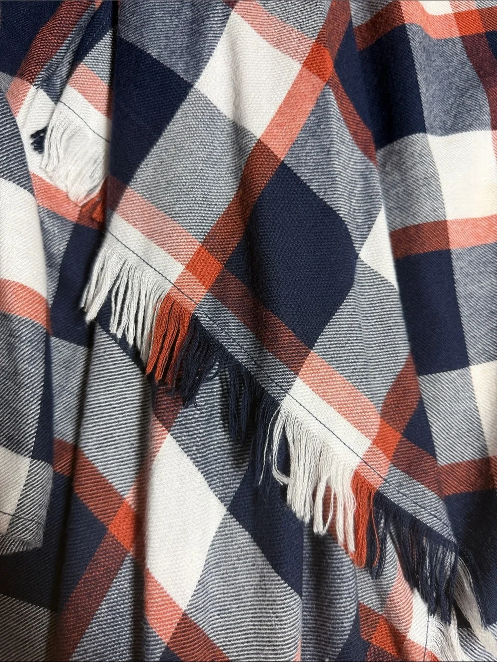 Maurices fringes hem