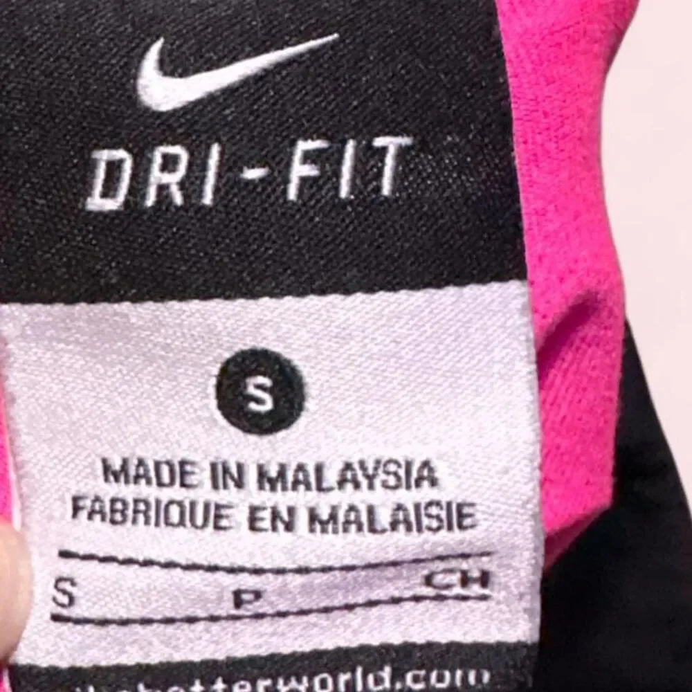 Nike pink black