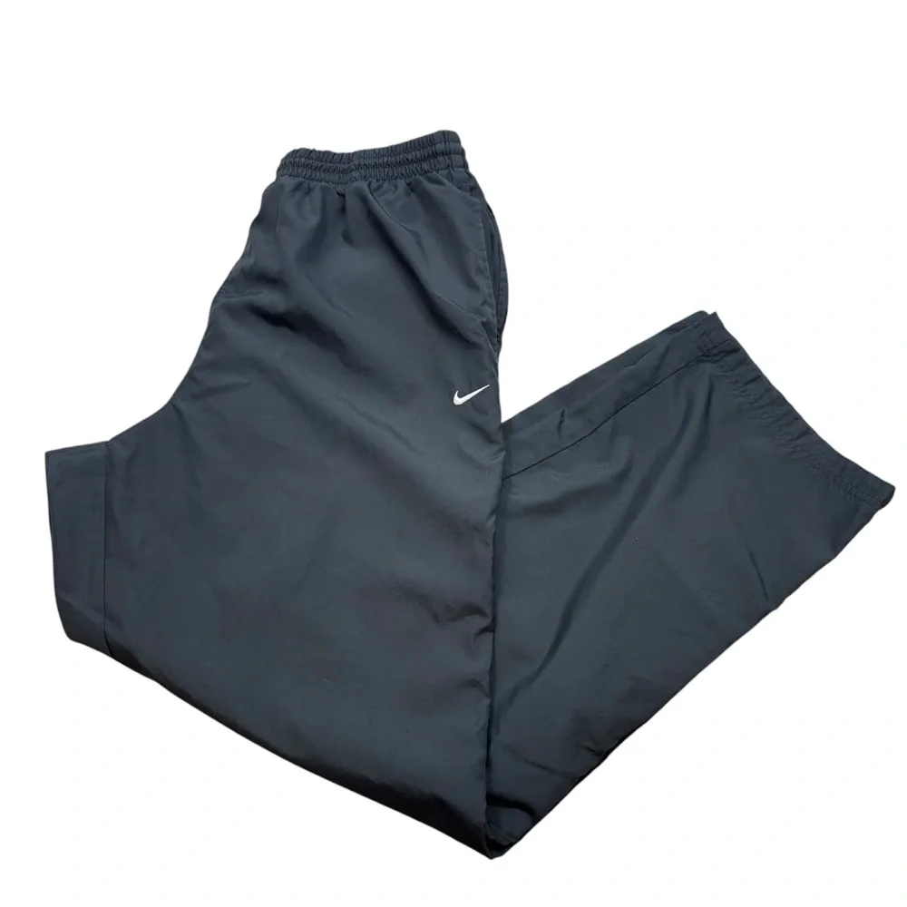 Mens Nike Fully Lined Zip Hem Track Pants‎ Black Size XL