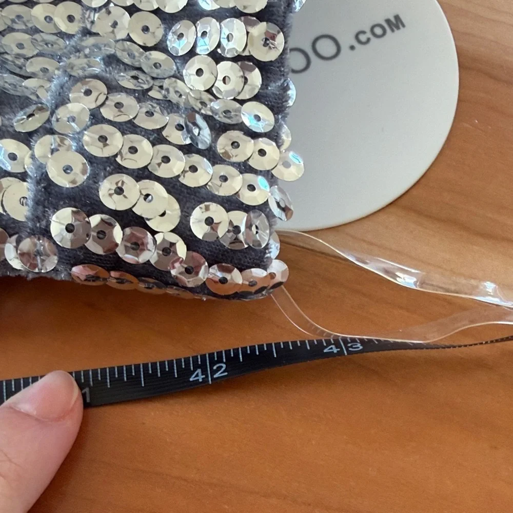 Boohoo dazzling metallic