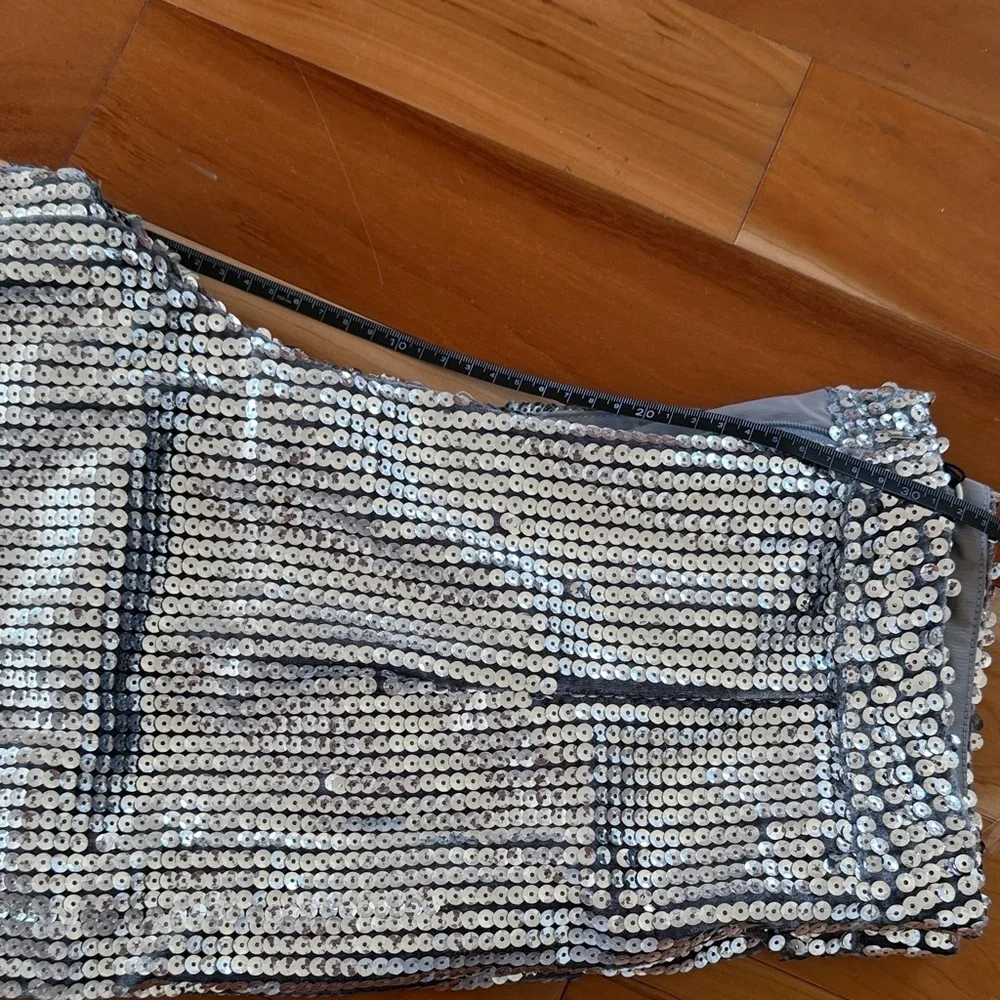 Boohoo dazzling metallic