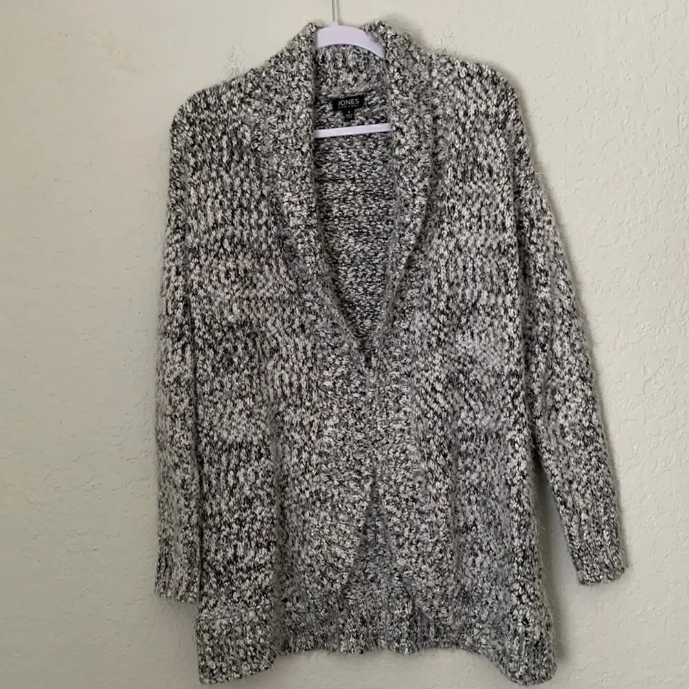 Jones NY Open Front Cardigan Size S