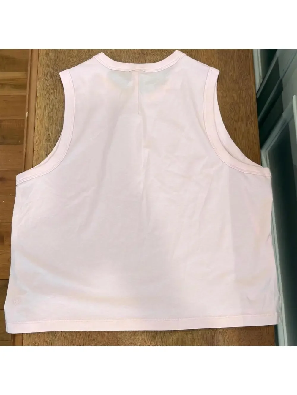 Lululemon Classic Fit Cotton Blend tank Strawberry Milkshake