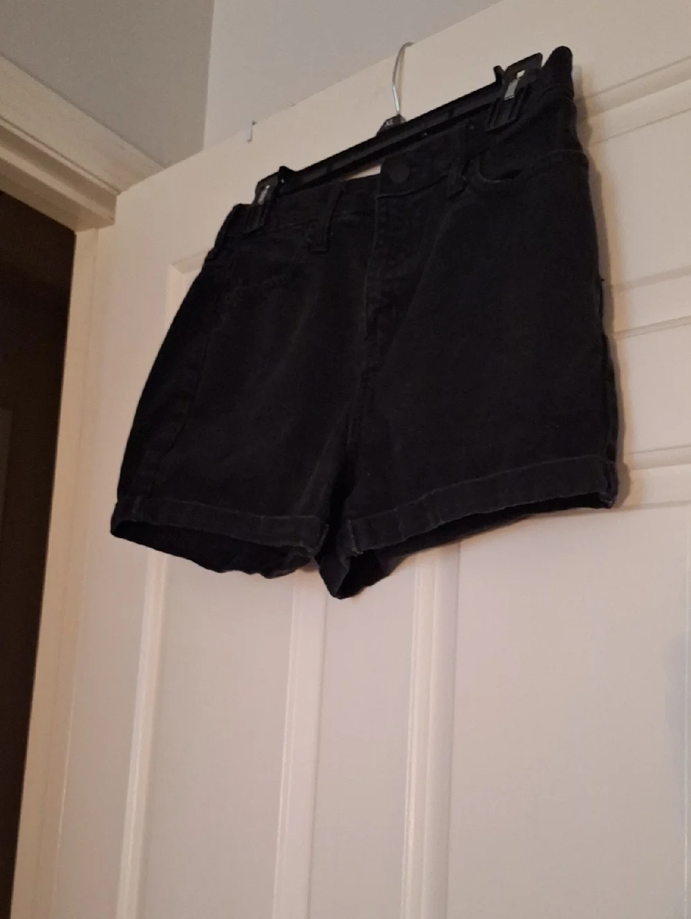 wild fable Black High-Rise Jean Shorts