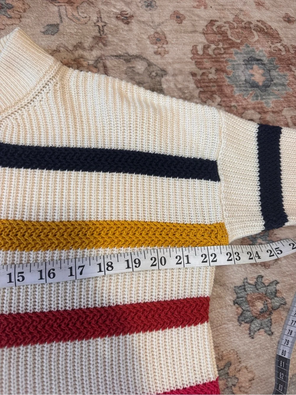 J. Crew twist rainbow