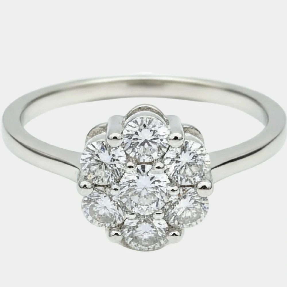 Moissanite stunning silver