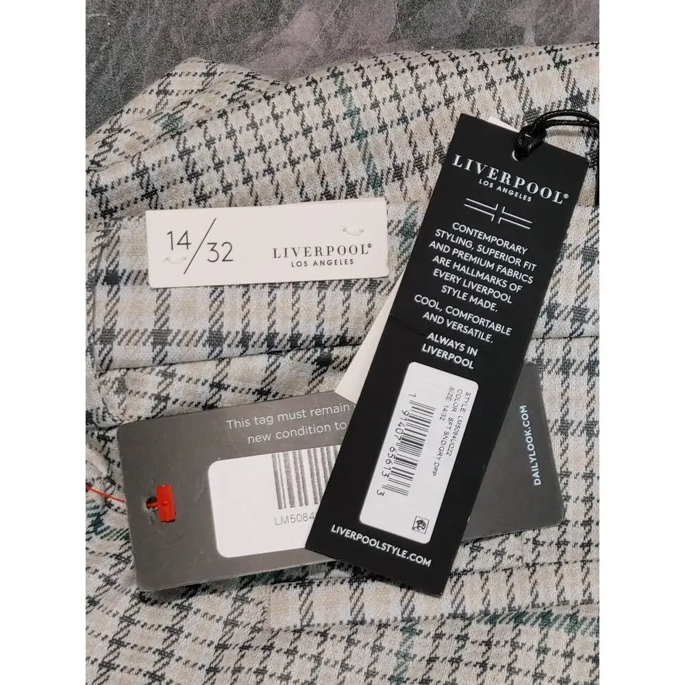 Liverpool nwt plaid