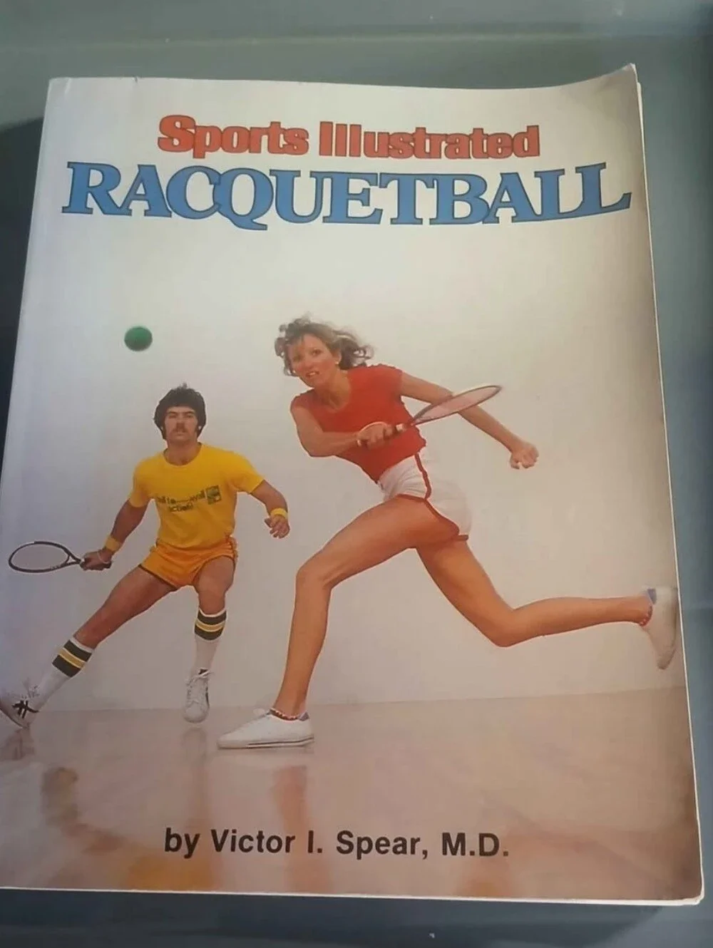 Vintage Sports Illustrated Racquetbail Soft Cover Book