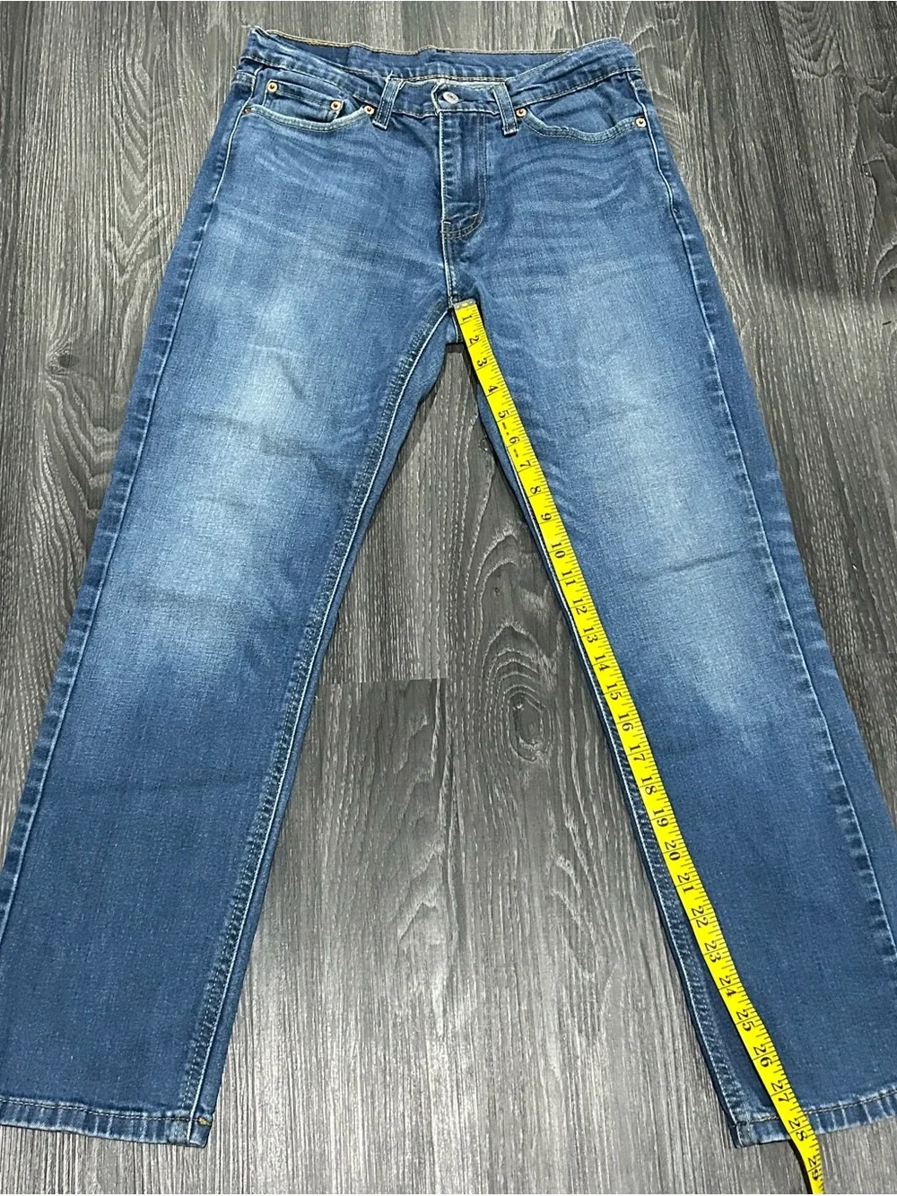 Levi's Men's Medium Blue Straight Jeans Size 30/32