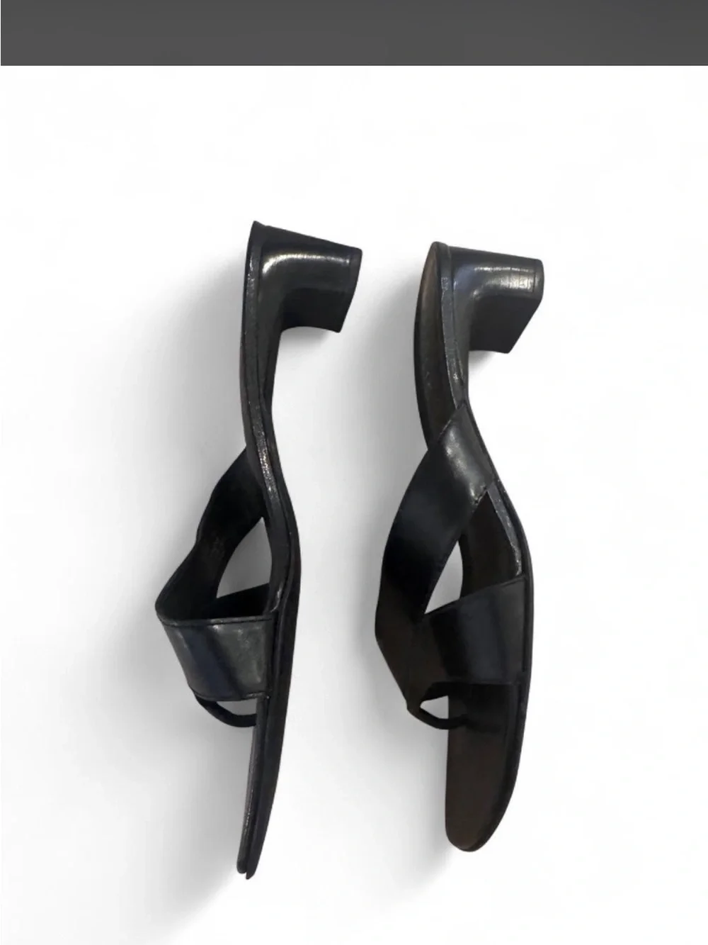 Franco Sarto polished black