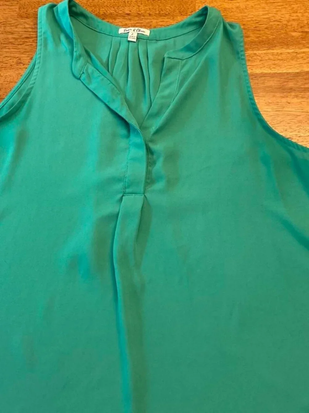 Women's Green Blouse