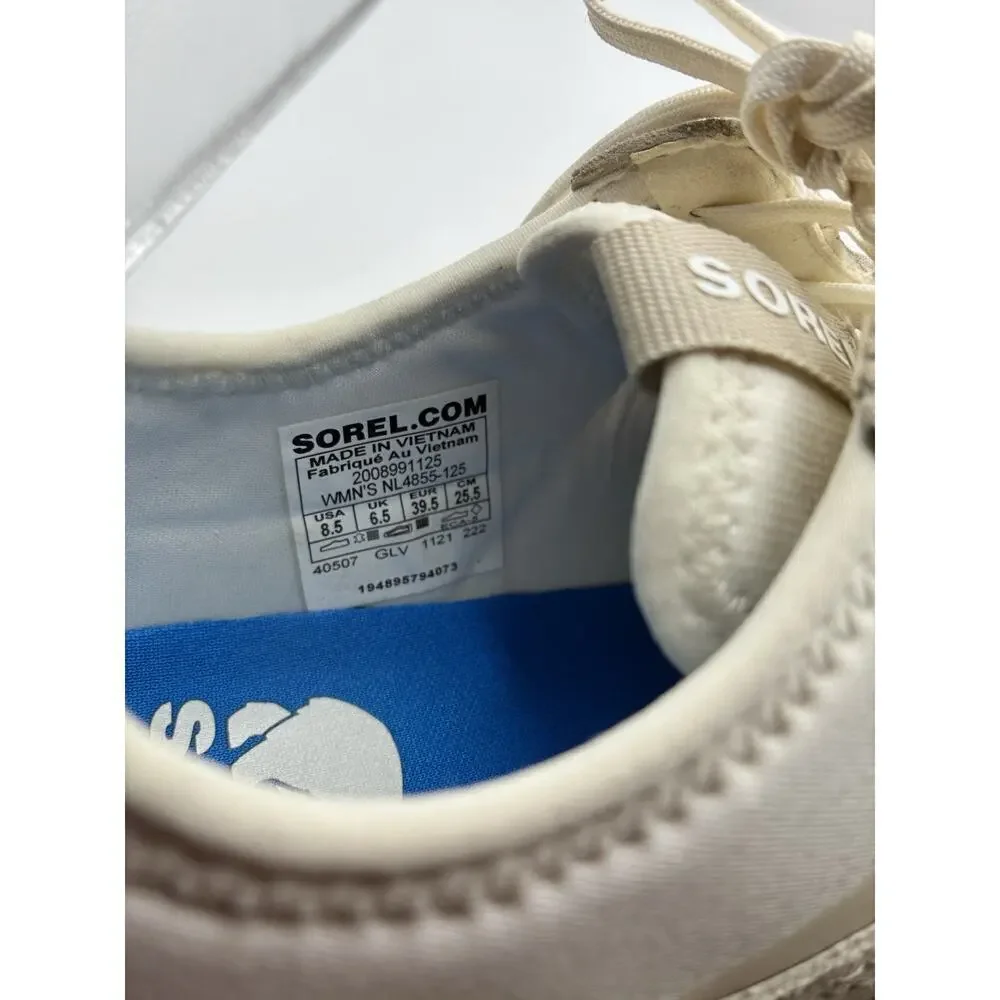 Sorel Womens 8.5 Ona 503 Everyday Low-Top Lace-Up PLatform shoes Outdoor Lugged