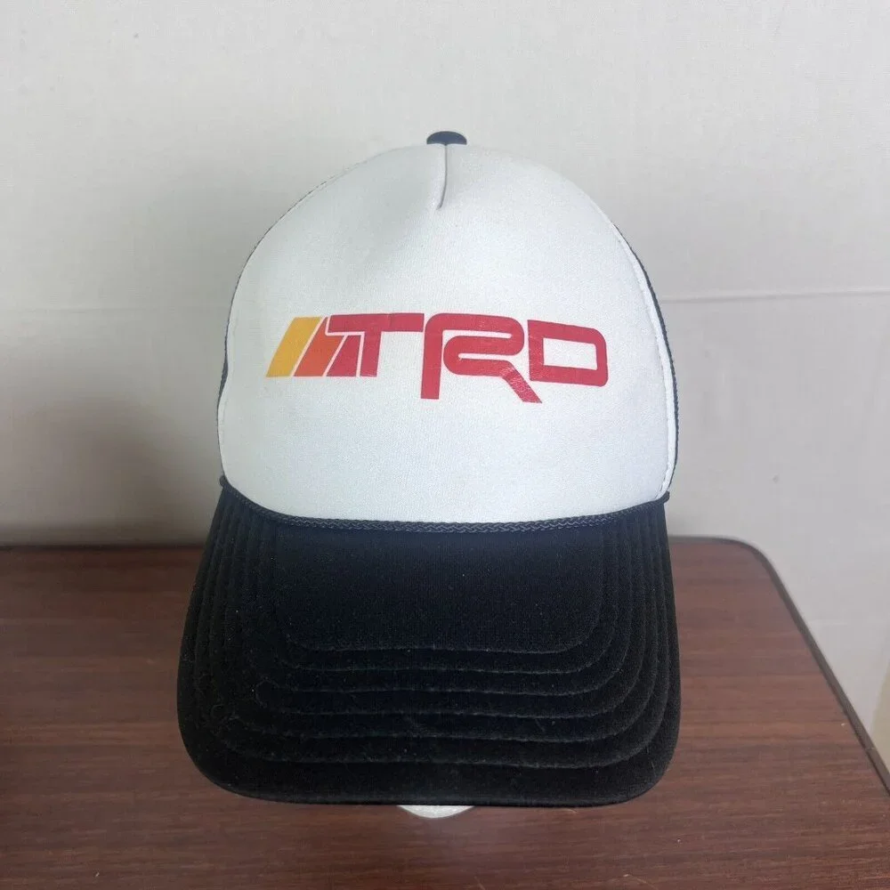 Vtg Toyota TRD Toyota Racing Development‎ Trucker Hat Retro Mesh Snapback Cap