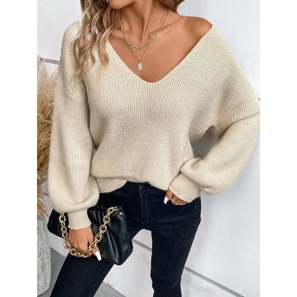 N/A neck sweater