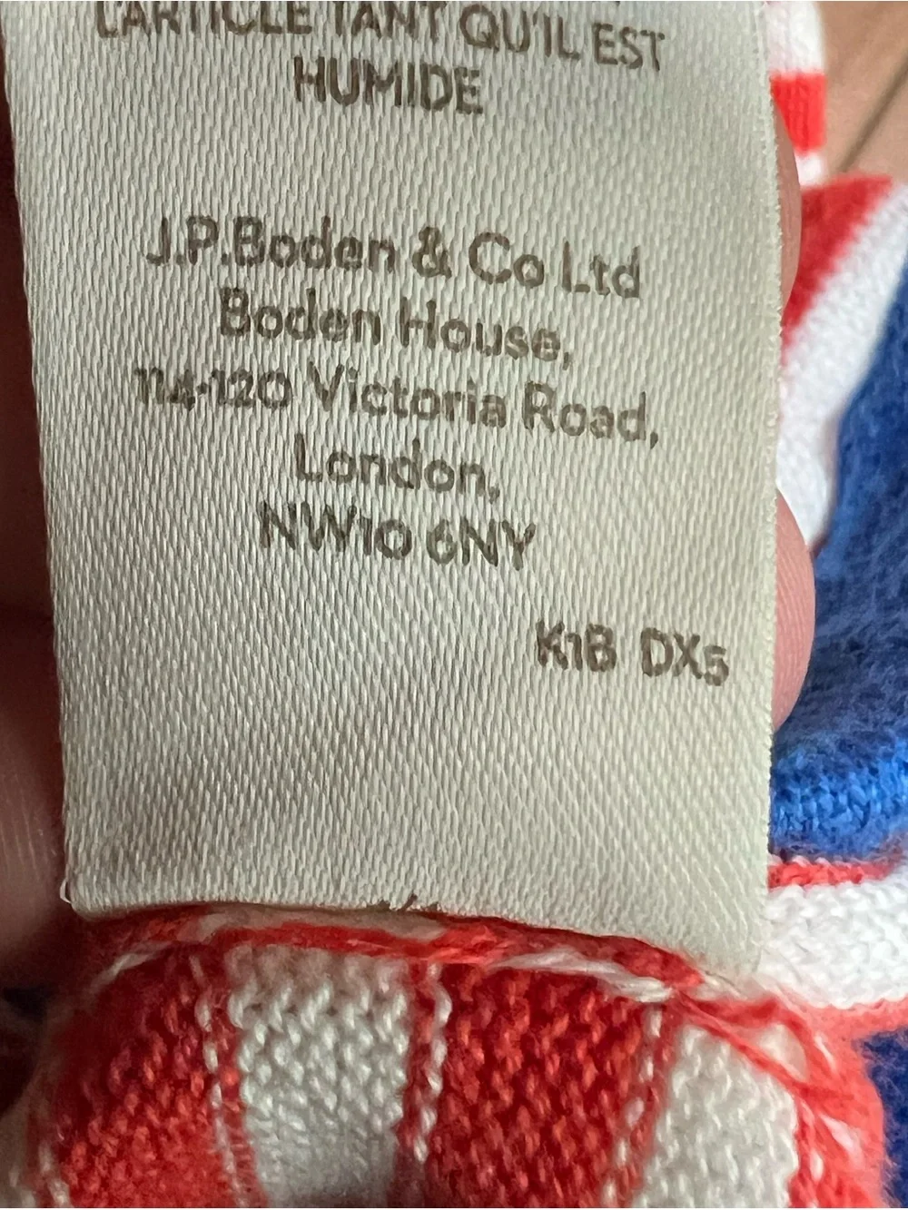Baby Boden great red