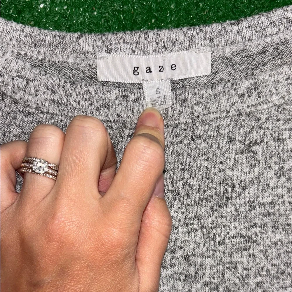 gaze relaxed sweatshirt