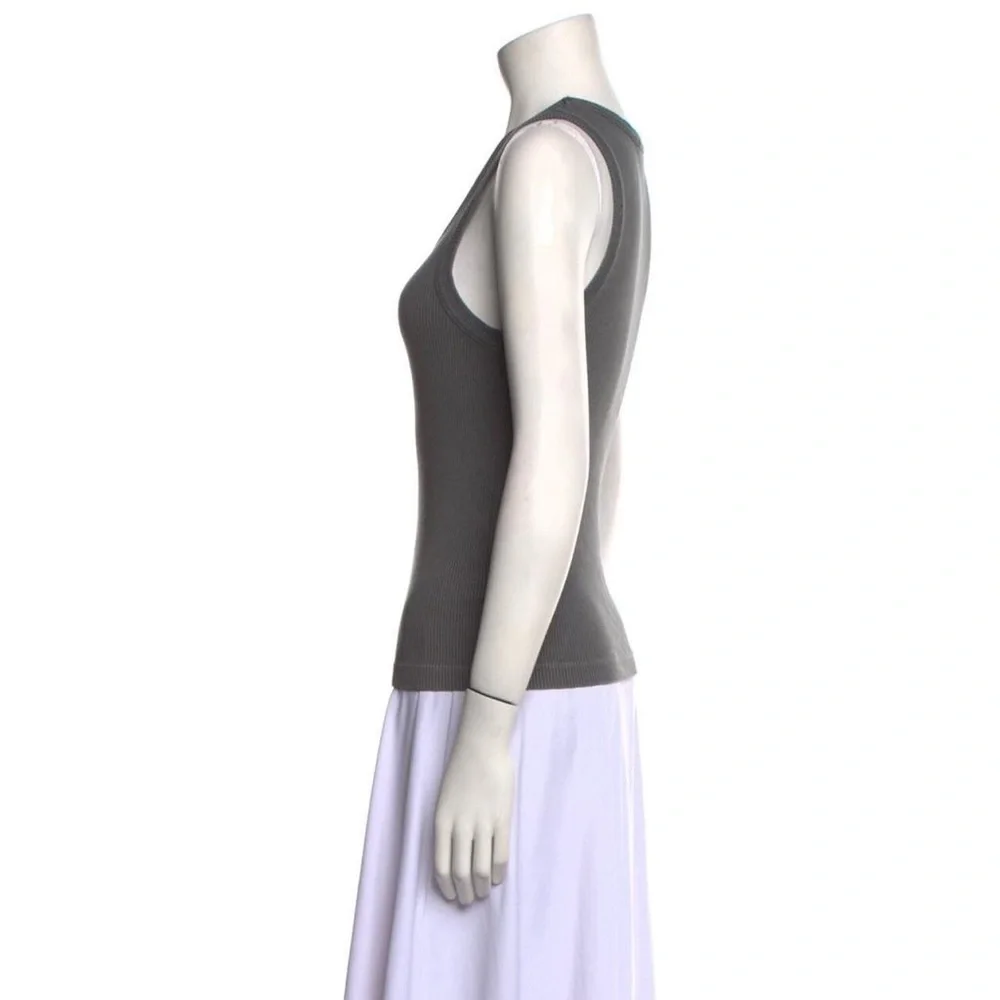 Agolde grey ribbed