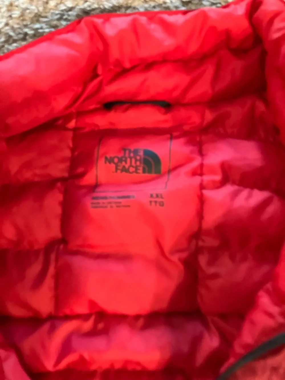 The North Face lightweight insulated