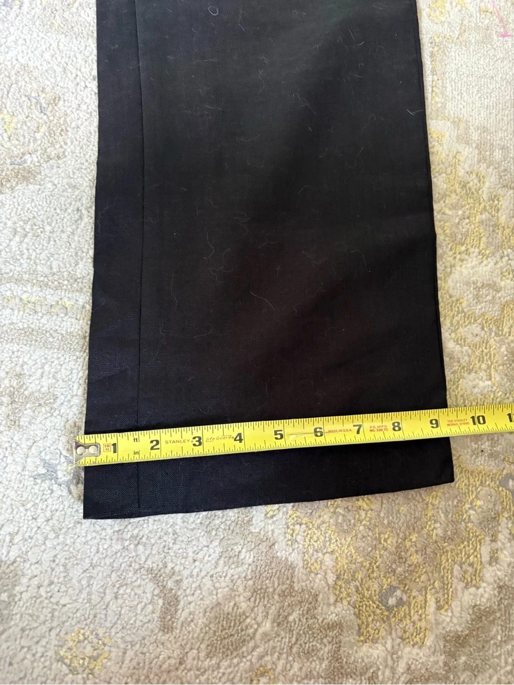 Banana Republic black linen