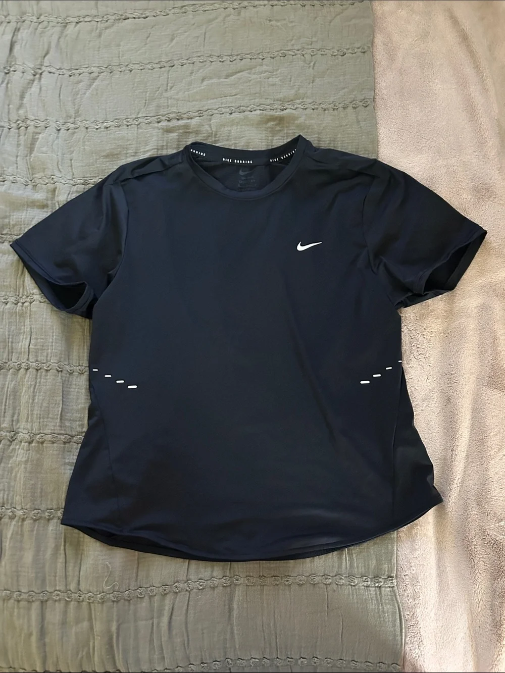 Nike Black Men's Short Sleeve Crew Athletic Tee