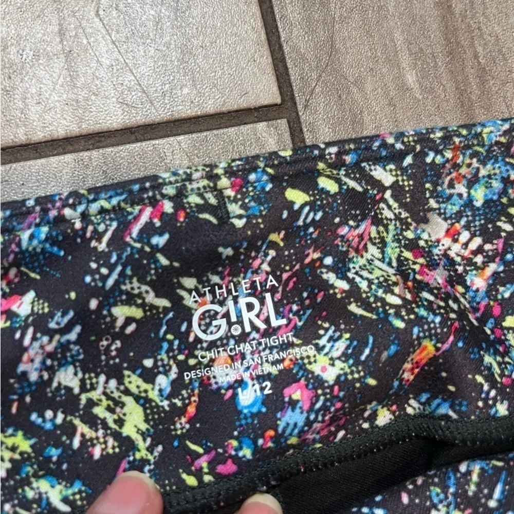 Athleta girls black