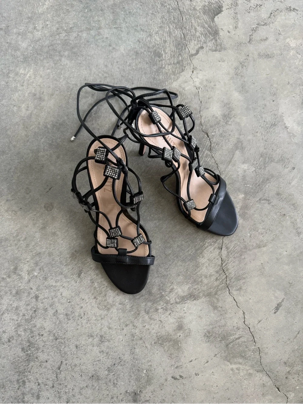 SCHUTZ signs stiletto