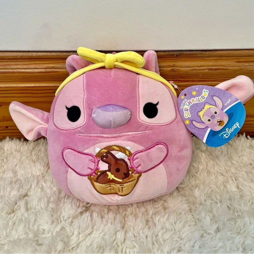Disney Angel Stitch Squishmallow 8 Inch Plush Toy NWT‎