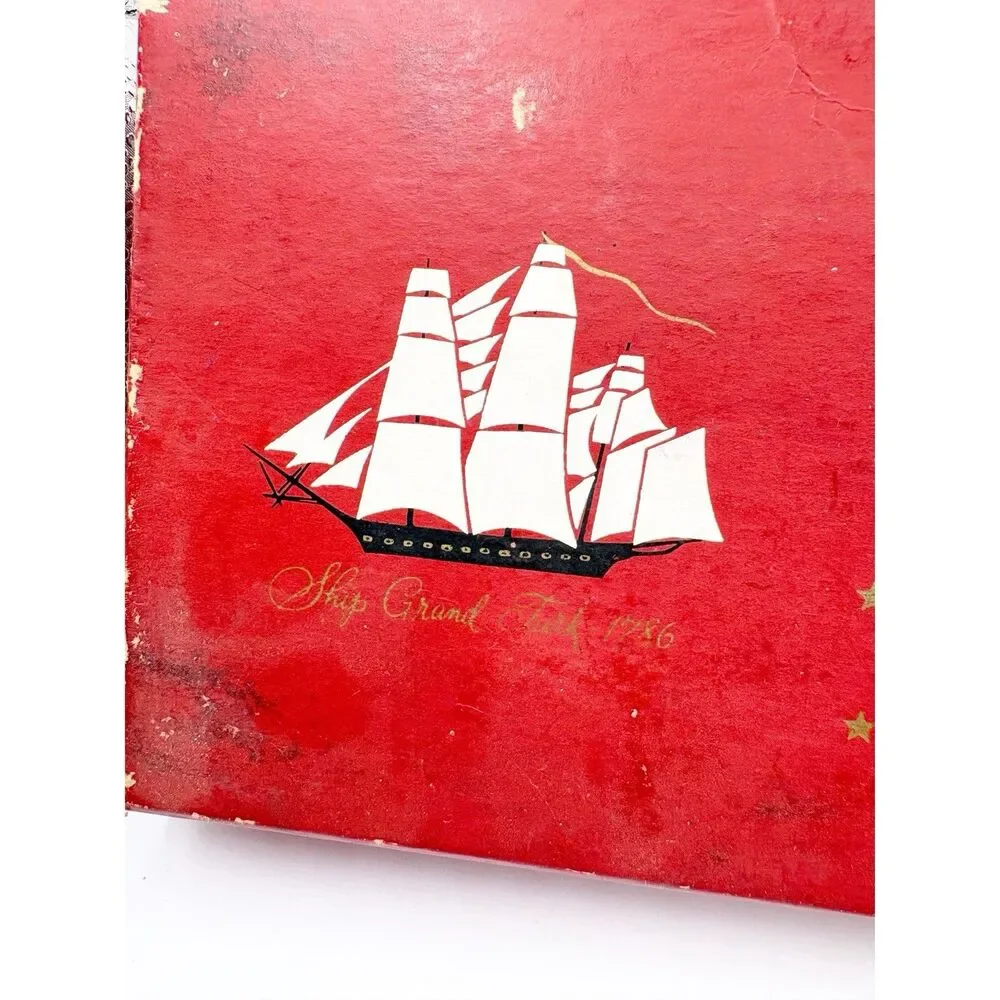 Old Spice Box No 3317 Ship Recovery 1784 Grand Turk 1786 Sewing Notions EMPTY