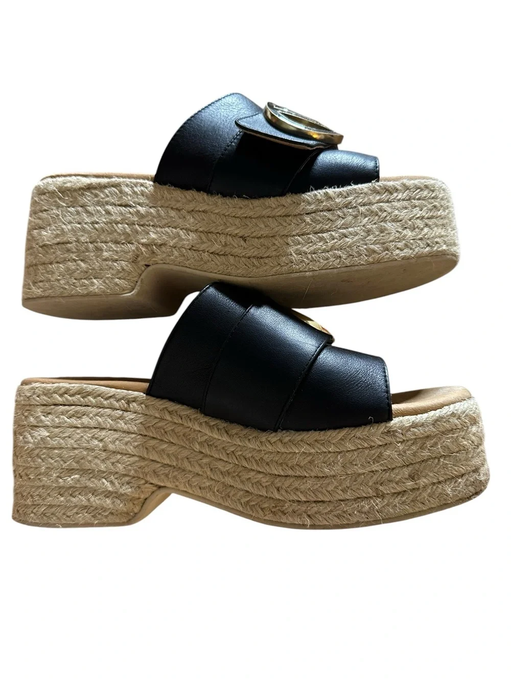 Mario Valentino black leather