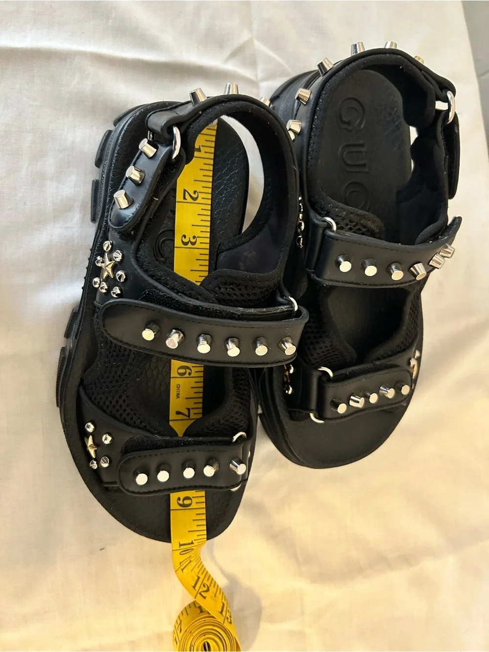 Gucci aguru leather