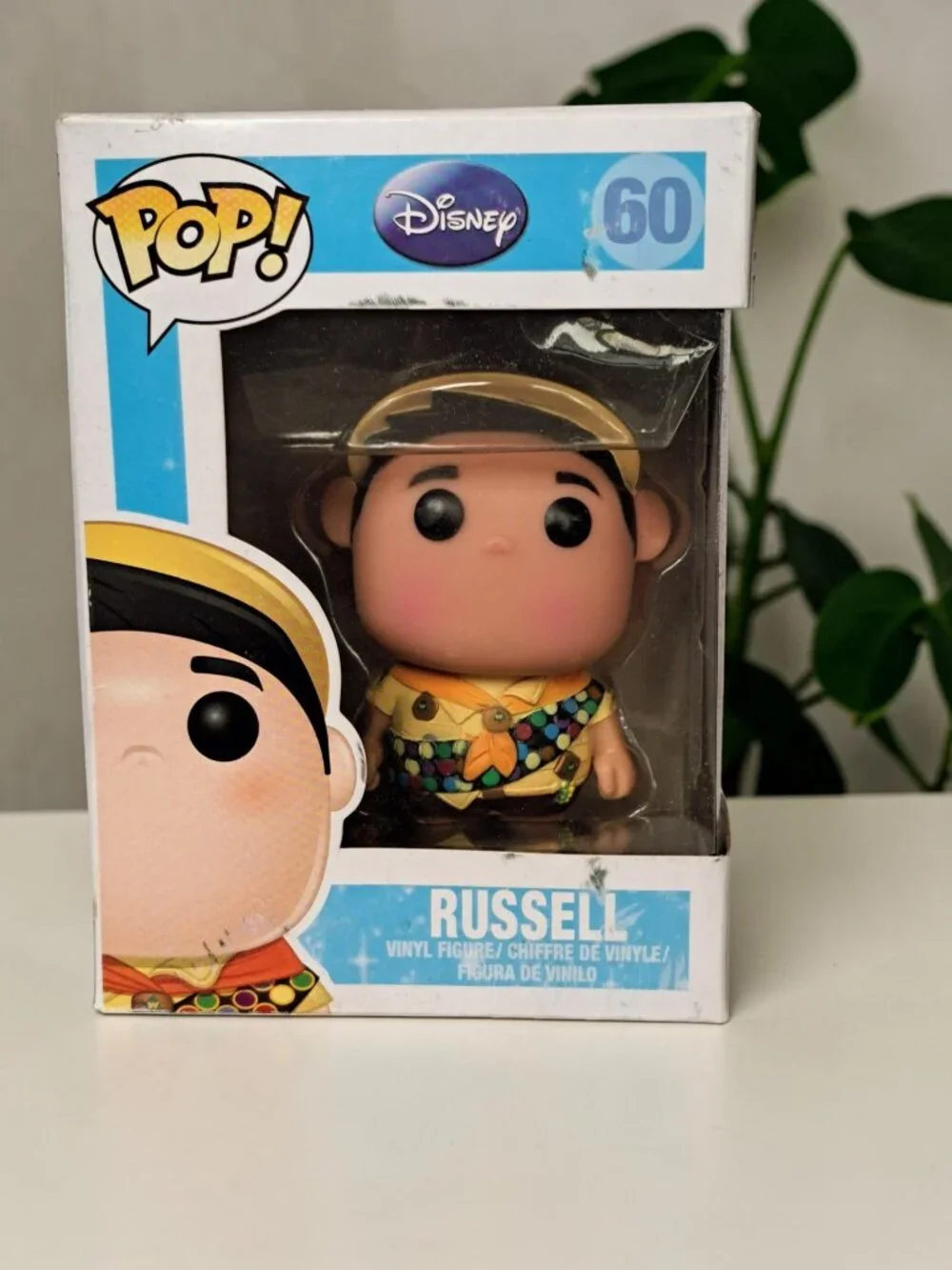 Vtg Funko POP! Russell Disney Pixar UP Movie #60 Vintage Vaulted