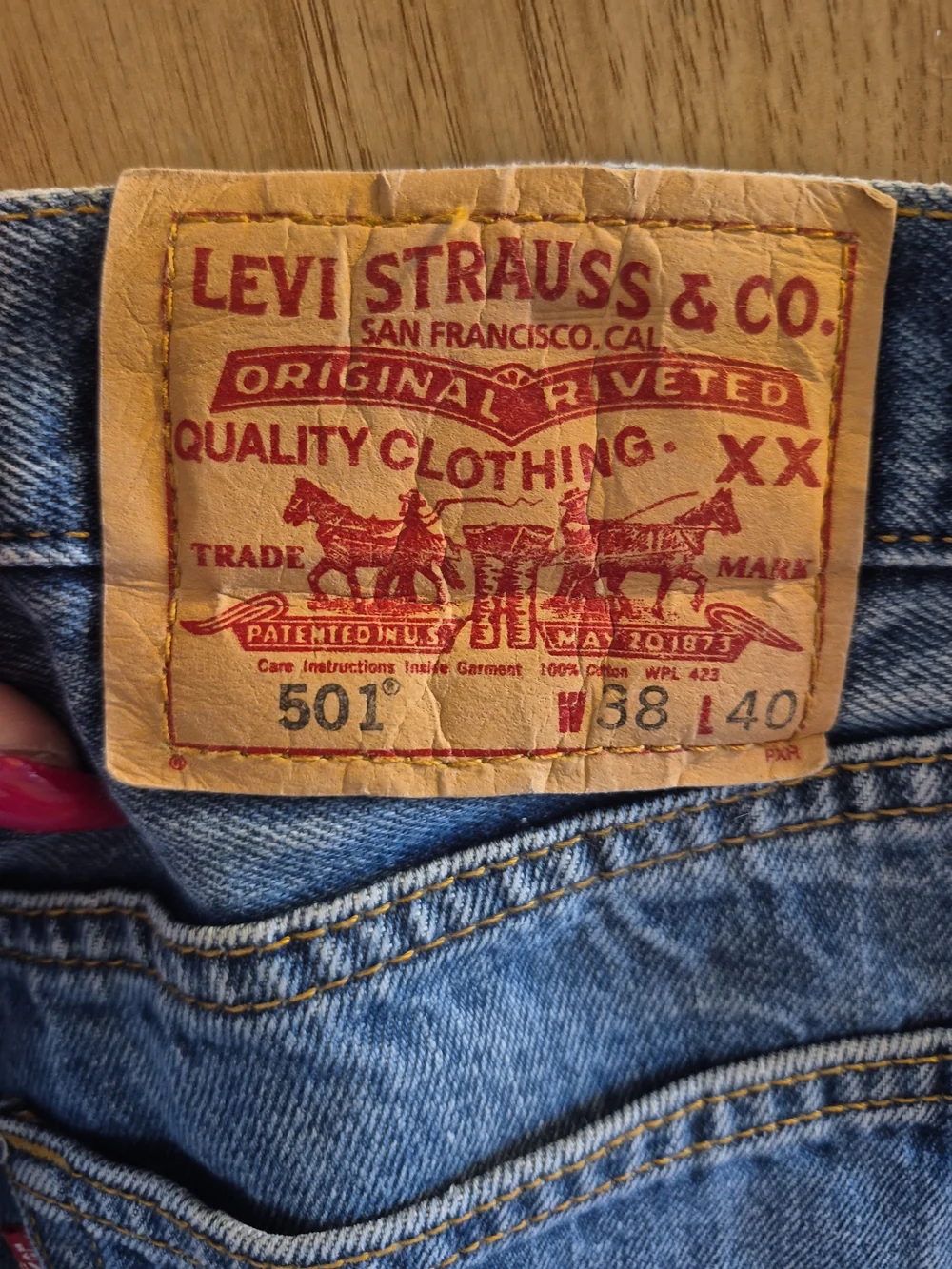Levis classic straight