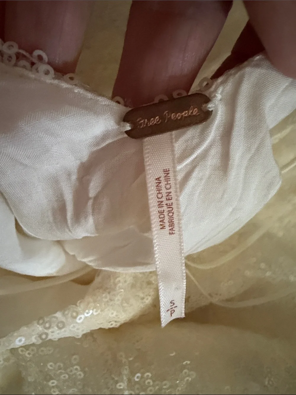 Free People soft ivory
