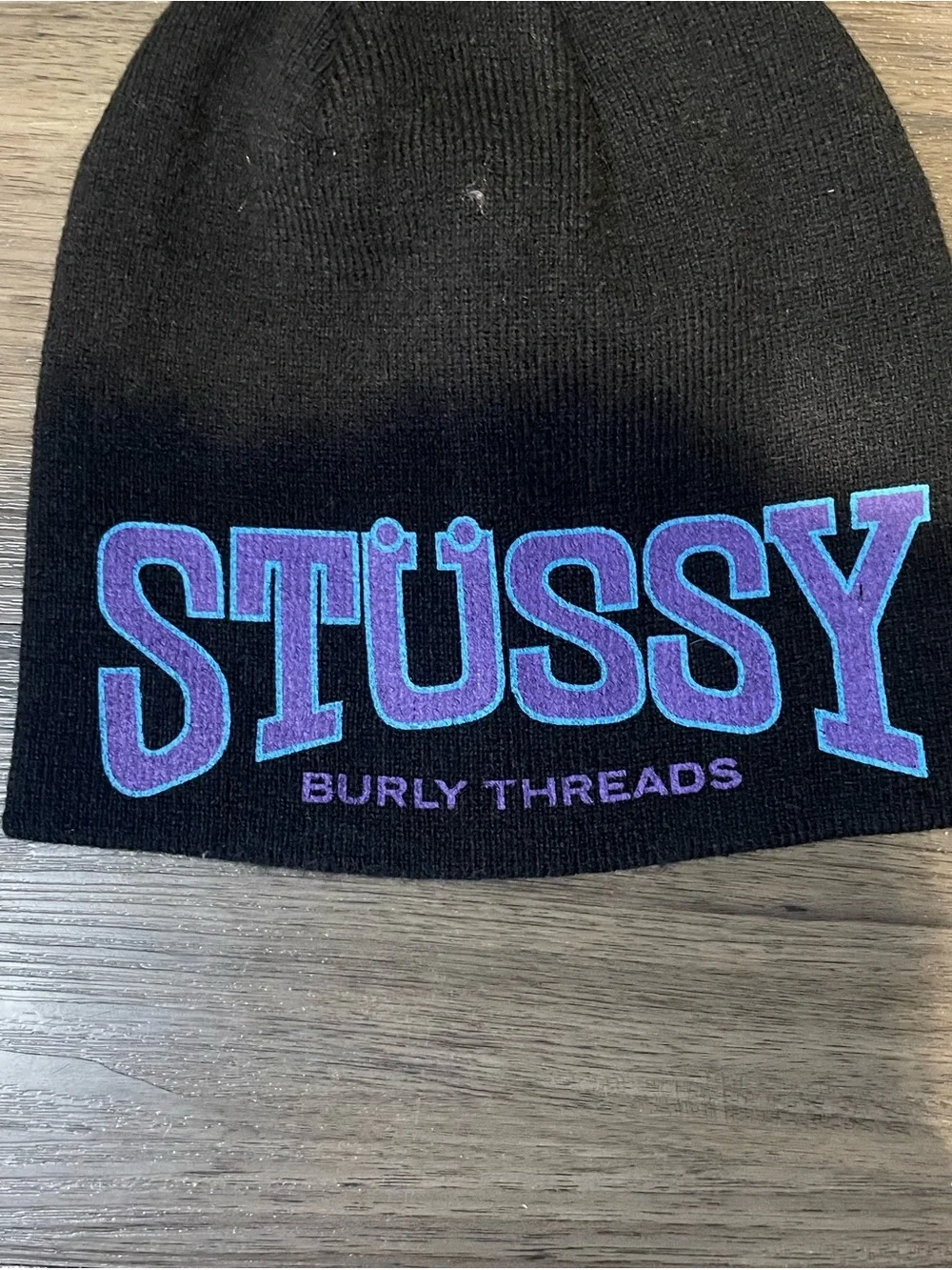 Stussy large purple