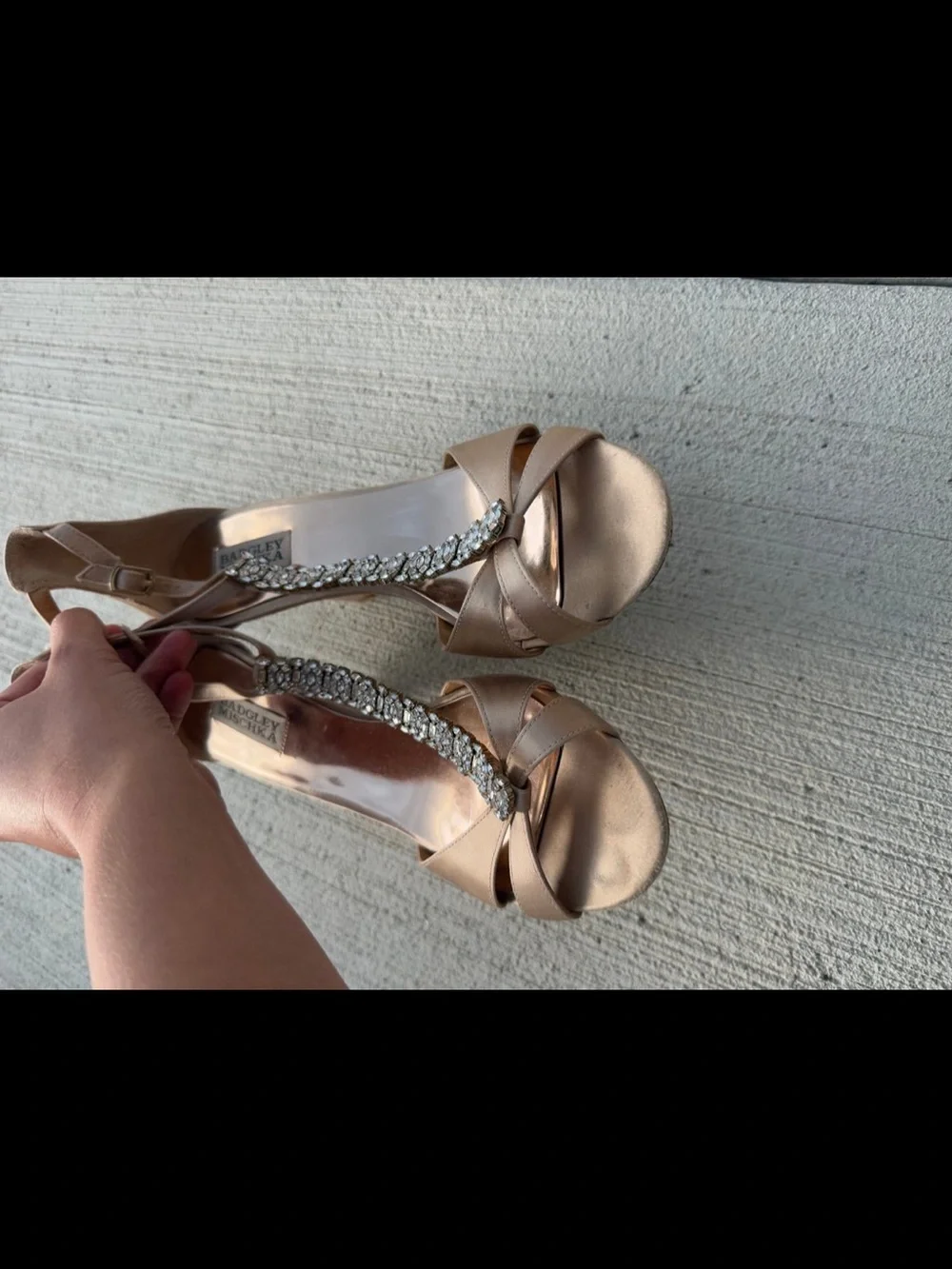Badgley Mischka size us