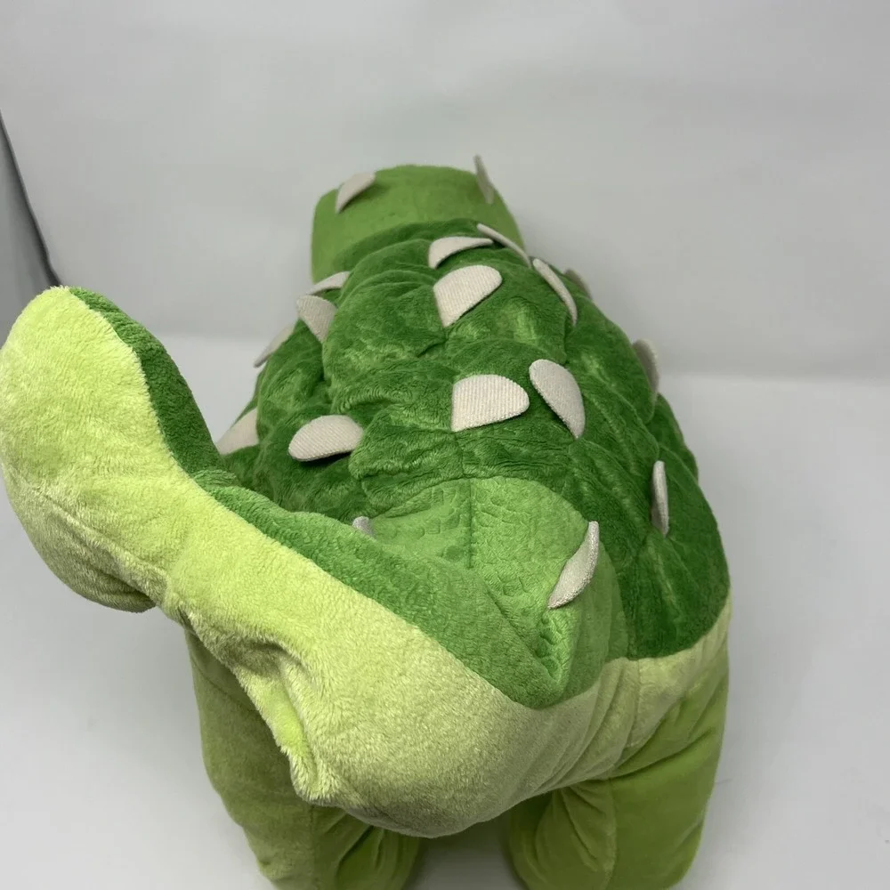 RETIRED Jättelik Ankylosaurus Dinosaur Soft Toy Plush 22 inch Green IKEA Stuffed
