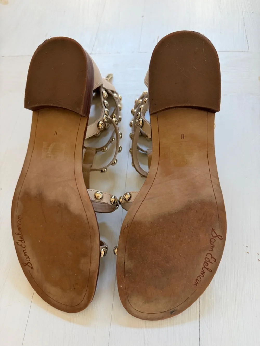 Sam Edelman leather straps