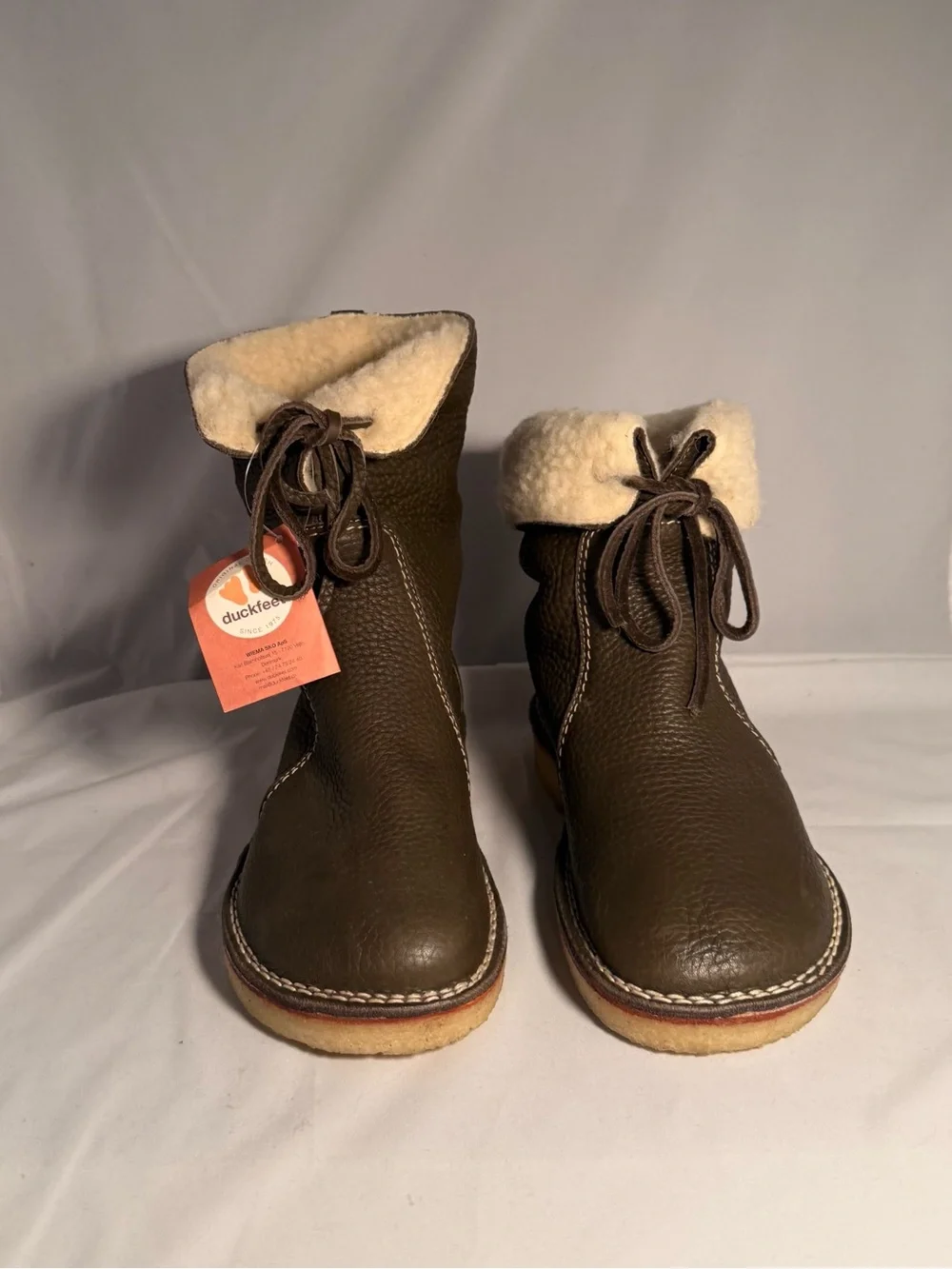 NWT Duckfeet Århus - Oliven