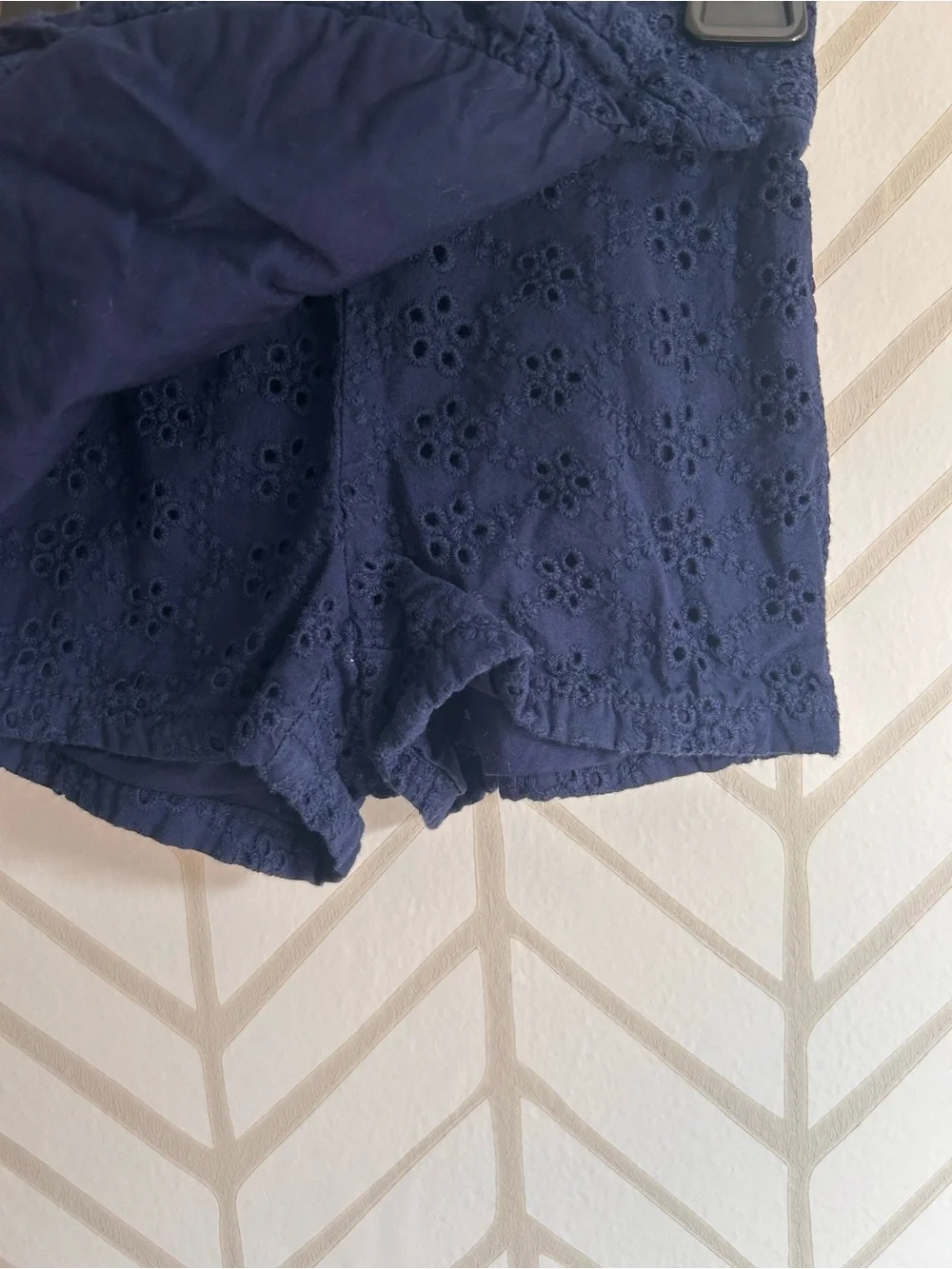 Janie and Jack eyelet hem